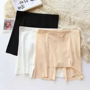 고품질 속옷 속바지 보정 시원한 속치마 쫄바지 얇은 노라인 (WFJ49MS)