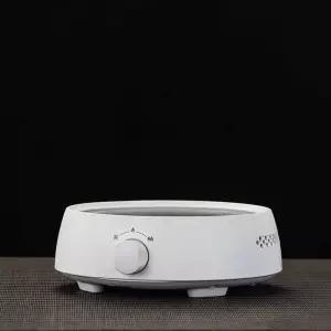 휴대용 인덕션 소형 미니 가정용 캠핑 화이트 원형 식탁용