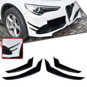 [호환품]알파 로메오 스텔비오 -2025용 프론트 범퍼 사이드 에어 벤트 아웃렛  커버 안개등 후드 흡기 프레