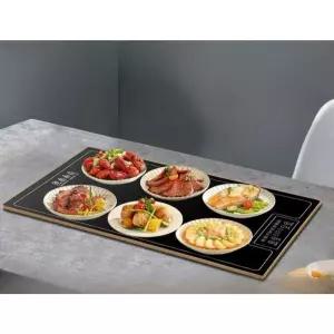 가정용 인덕션 음식 보온기 전기 4구 데우기 테이블