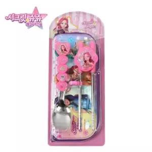 고품질 수저케이스세트 하트 연습용 스텐 쥬쥬 (WFJQLIC)