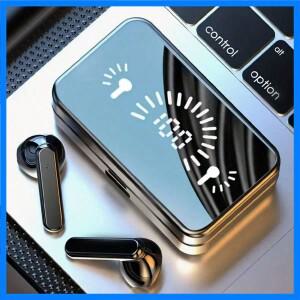 새로운 S20 블루투스 5.3 이어폰 무선 헤드폰 터치 컨트롤 게임용 헤드셋 마이크가있는 HIFI 스테레오 사운