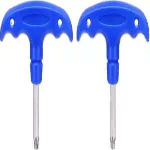 하핑턴 2pcs 골프 크 렌치 공구 T25 토크 스테인리스 스틸 헤드 조정 클럽 드라이버 샤프트 어댑터용