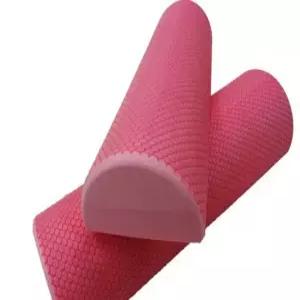 하프 폼롤러 반달형 연두색 강사 반원형