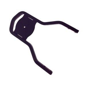 할리 데이비슨 소프트테일 보이 디럭스 헤리티지 다이나 스트리트 밥 로우 라이더 스포츠스터 아이언 12인치 참조 # 51851-09 또는 52300024의 메달리온 스타일 시시 바 업라이트 블랙 조수석 등받이