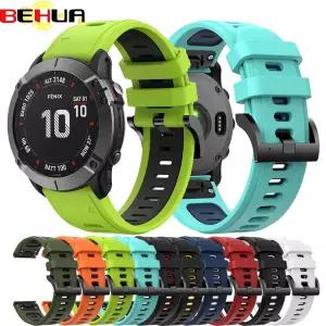 가민 페닉스 6X 6X 프로 7X GPS 스마트워치용 BEHUA 교체 스트랩 이지핏 퀵 릴리즈 시계줄밴드코레아