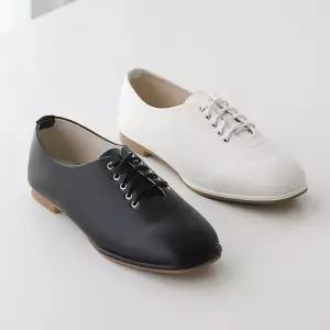 [올팜슈즈] 여성 빅사이즈 베이직 옥스퍼드 끈 로퍼 단화 225-270까지