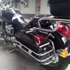 레트로 오토바이 탑박스 35L