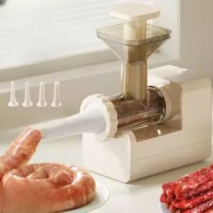 소세지충진기 소시지 순대 주방 자동 제조기 전기 가정용 다짐육 업소용 채우기 수제