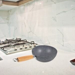 가스레인지용 논스틱 소형 조리기구 볶음용 프라이팬 바닥 가정용 철제 만능 전기레인지용 둥근