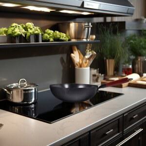 논스틱 철제 깊은 조리기구 주방용 가스레인지용 프라이팬 전통 볶음용 대형 헤비 듀티