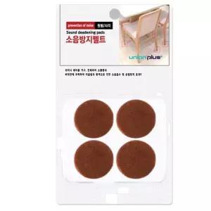 원형 의자발 테이블다리 38mm 소음방지 펠트 (WFJR4UM)