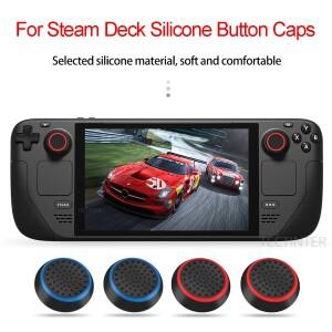 [호환품]스팀 데크 용 PS4 Pro 슬림 컨트롤러 XBOX One /360 소니호환 호환호환 PS3/PS4 4Pcs 실리콘 젤 엄