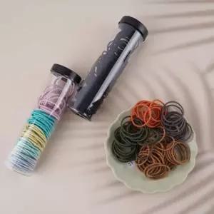 어린이집머리끈 유아헤어끈 추천템 인기 머리고무줄 100p