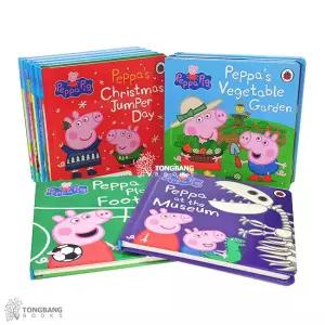 영문 영어 유아 도서 Peppa Pig 보드북 10종 B 세트 Board Book 영국판 CD미포함 1577038