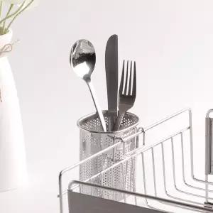 스텐 타공 걸이식 수저통 수저걸이 스텐수저통 스푼케이스 수저꽂이