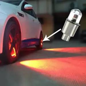 밸브캡라이트 방수 자동차 휠 타이어 램프 빛 LED 밸브캡라이트 방수 자동차