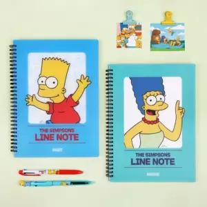 희망노트 심슨 PP 라인 노트 (4종 택1) 노트 메모지 공책 준비물 학습준비물