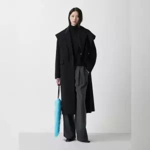 [롯데백화점]쥬크 울 캐시미어  롱 코트 & 숄 후드 Z254MSG534