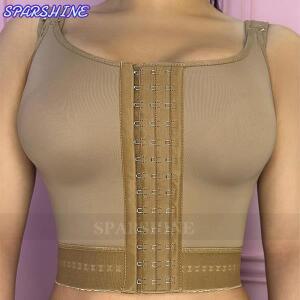 콜롬비아 파하스 여성용 신제품 고압축 슬리밍 쉐이핑 브라 (후크 아이 포함) 자세 교정 쉐이프웨어 바디