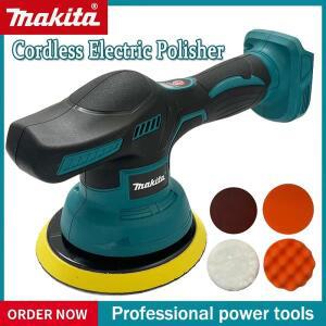 마키타 8단 디지털 디스플레이 무선 자동차 광택기 전기 폴리셔 왁싱 18V 20V 배터리용