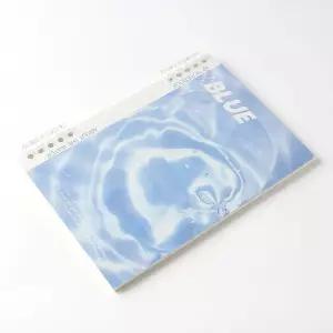 A5 루스리프 유선 노트 20공 바인더 리필 공책 2개입 블루