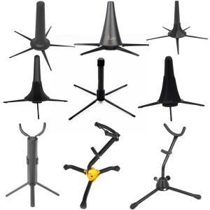 색소폰/클라리넷/트럼펫/플루트 스탠드 접이식 휴대용 색소폰 브래킷 클라리넷 홀더 목관 악기 행거