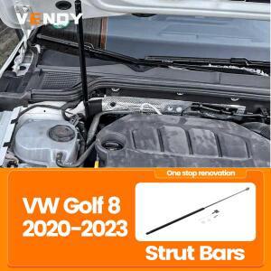 폭스바겐 골프 8 MK8 2020 2023용 프론트 보닛 후드 스트럿 1개 리프트 서포트 바 가스 스프링 댐퍼 엔진