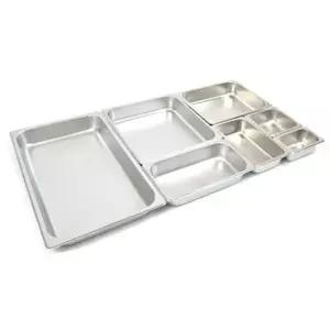 스텐밧드 스텐용기 바트 냉장고 PC(투명) 뚜껑 1/2 (WFK9SC0)