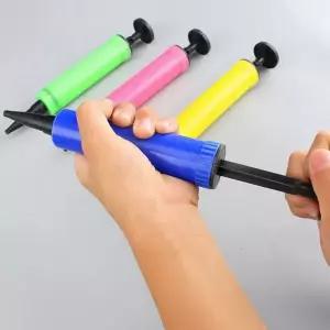 휴대용 공바람 자전거 손 에어펌프 축구공바람넣는기계 농구공공기주입기