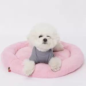 반려견 원형 쿠션 강아지 방석 대형 데일리 하우스