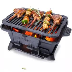 무쇠 화로 고기 불판 돌판 바비큐 숯화로 그릴