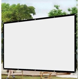 대형빔스크린 빔프로젝트 천 스크린 접이식 300인치