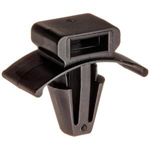 판듀이트 PWMS-H25-C0 케이블 타이 마운트, 윙드 푸시 바, 내후성 나일론 6.6, 0.25인치 홀, 블랙(100팩)