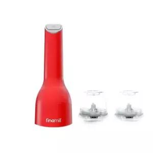 파이나밀 전동 그라인더 트레이세트 본체1P 2세대플러스팟2P 배터리 레드 프로 필터 챔버