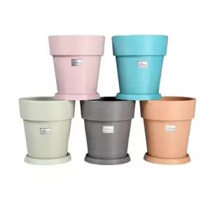 피클레온 WPC 화분 미니 원형 2호 13x14cm (WFKADPZ)