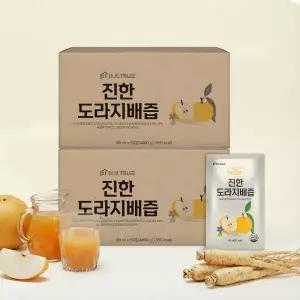 진한 도라지배즙 국산 80ml 50포 x 2박스 총 100포 2249457 빌트루 J
