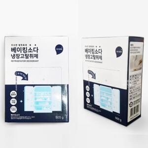 베이킹소다 냉장고 탈취제 500g 2개 냉장실 냄새청소