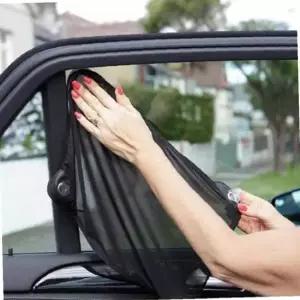 차량용 흡착 그늘막 유아 햇빛 차단막 자외선 차단 자동차