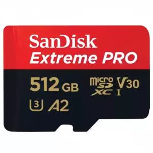 SanDisk Extreme PRO microSDXC UHS-I (512GB) (SD변환 어댑터 포함) 메모리카드