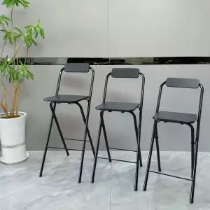 70CM화 홈바 접이식 나무 화이트 높이조절 0 키높이 바의자 인테리어 60CM 높