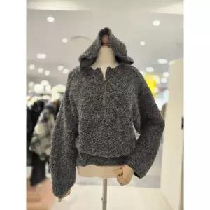 [러브앤쇼](광주신세계)후드 반집업 니트GCGBGKT07