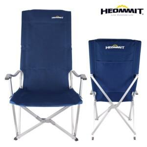 허밋 롱 릴렉스 캠핑의자 특대 실버프레임