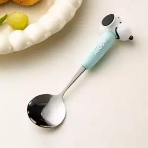 스누피 숟가락 티스푼 캐릭터 피규어 컵 커피숟가락