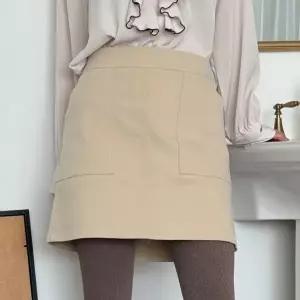 [아이우먼] 심플에이면미니스커트 LTT618M601 빅사이즈