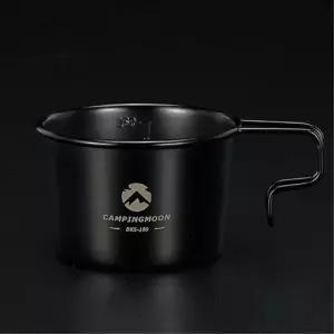 피크닉용 304스텐 티타늄도금 고급 시에라컵 글램핑장 커피잔 휴대용 등산용 낚시용