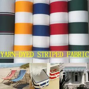 원사 염색 옥스포드 원단 비치체어 캐노피 차양