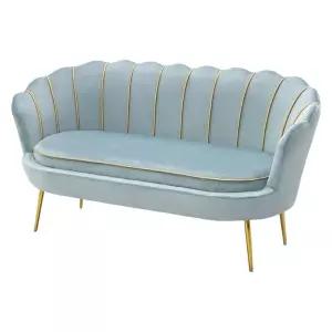 2인 소파 조개 북유럽 쇼파 패브릭 라운지