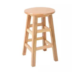 원목 사각 의자 보조 높이 높은 인테리어 원형