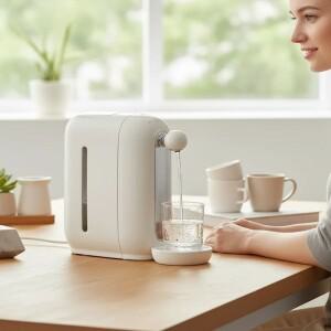 자동 데스크탑 즉석 온수 디스펜서 전기 주전자 미니 소형 스마트 보온 효율적인 브루잉